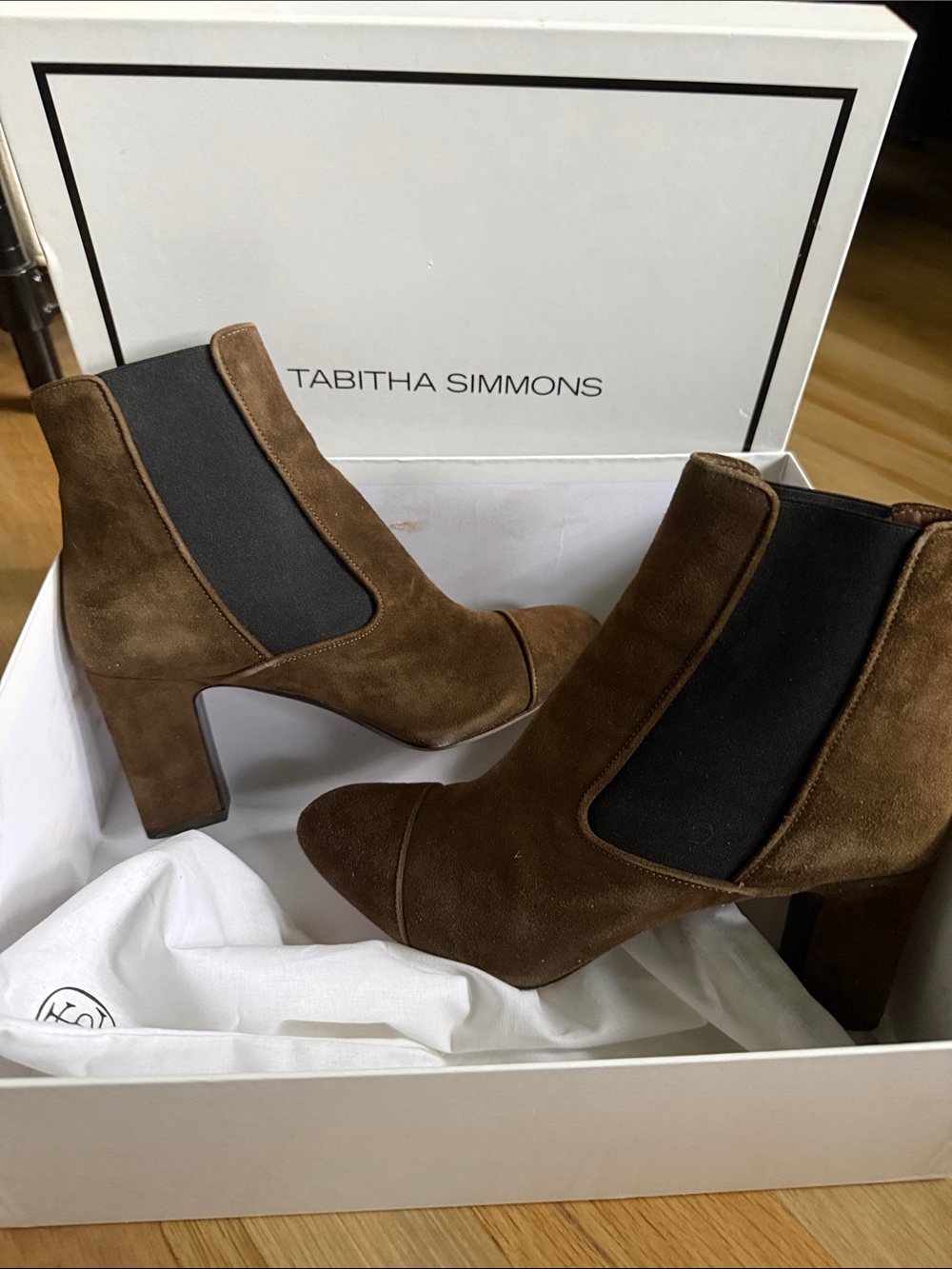 Tabitha Simmons Kiki Suede Ankle Boots